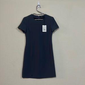 Theory Mid Length Short Sleeve Dress.